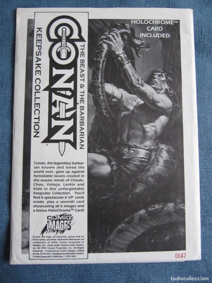 Trading Cards: CONAN - THE BEAST AND THE BARBARIAN - KEEPSAKE COLLECTION - TRADING CARDS