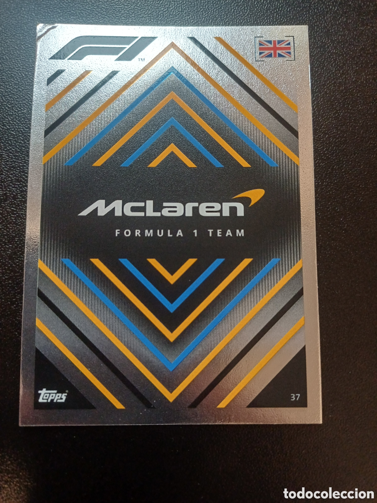 Trading Cards: #037 MCLAREN TOPPS TURBO ATTAX FORMULA 1 2022
