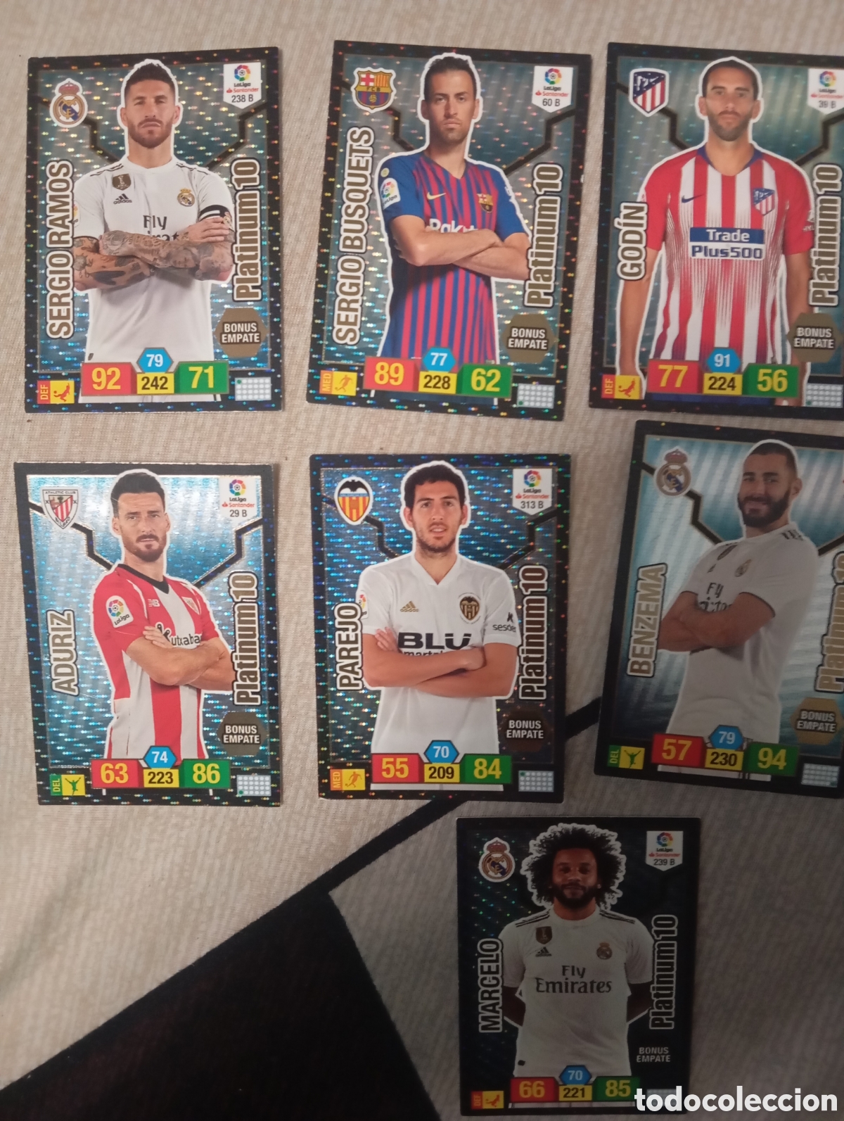 Trading cards: Lote adrenalyn 2018 platinum - Foto 2