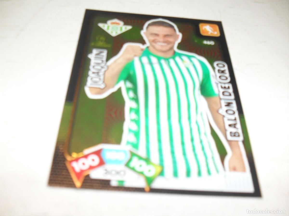 Trading Cards: TRADING CARS GAME,ADRENALYN 2019-2020,N&ordm; 300,JOAQUIN,BALON DE ORO,PANINI