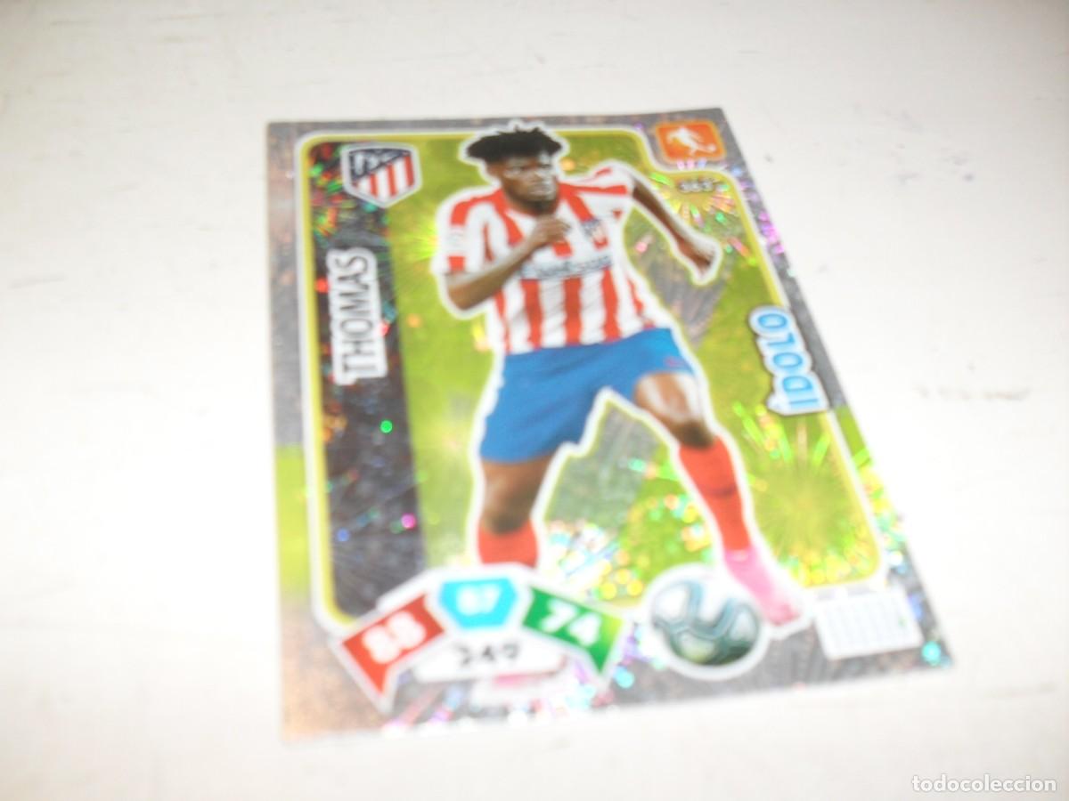 Trading Cards: TRADING CARS GAME,ADRENALYN 2019-2020,N&ordm; 249,THOMAS,IDOLO,PANINI
