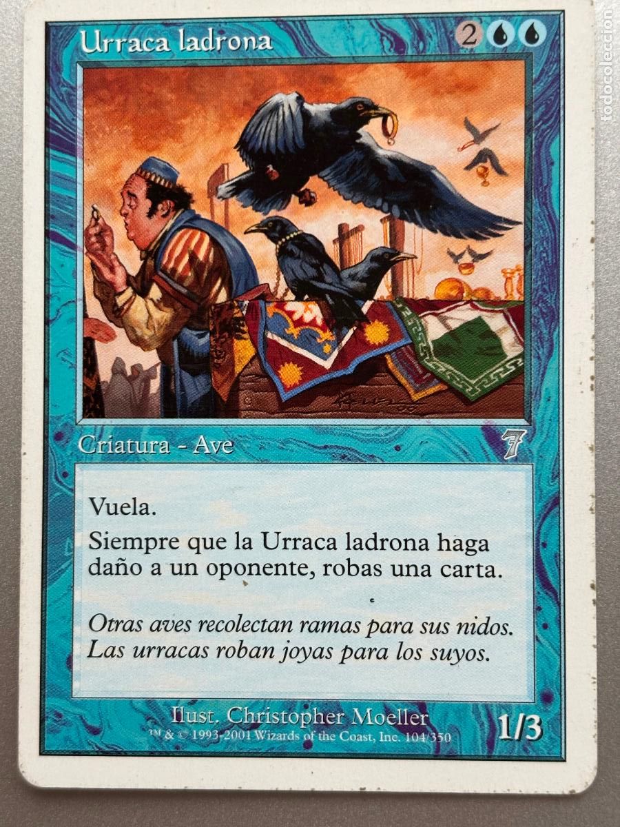 Trading Cards: MAGIC THE GATHERING - URRACA LADRONA ( S&Eacute;PTIMA EDICI&Oacute;N )