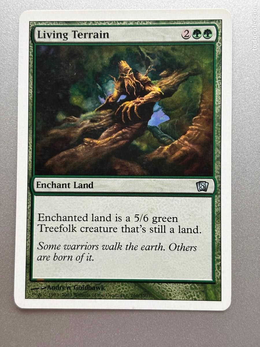Trading Cards: MAGIC THE GATHERING - LIVING TERRAIN ( EIGHTH EDITION )