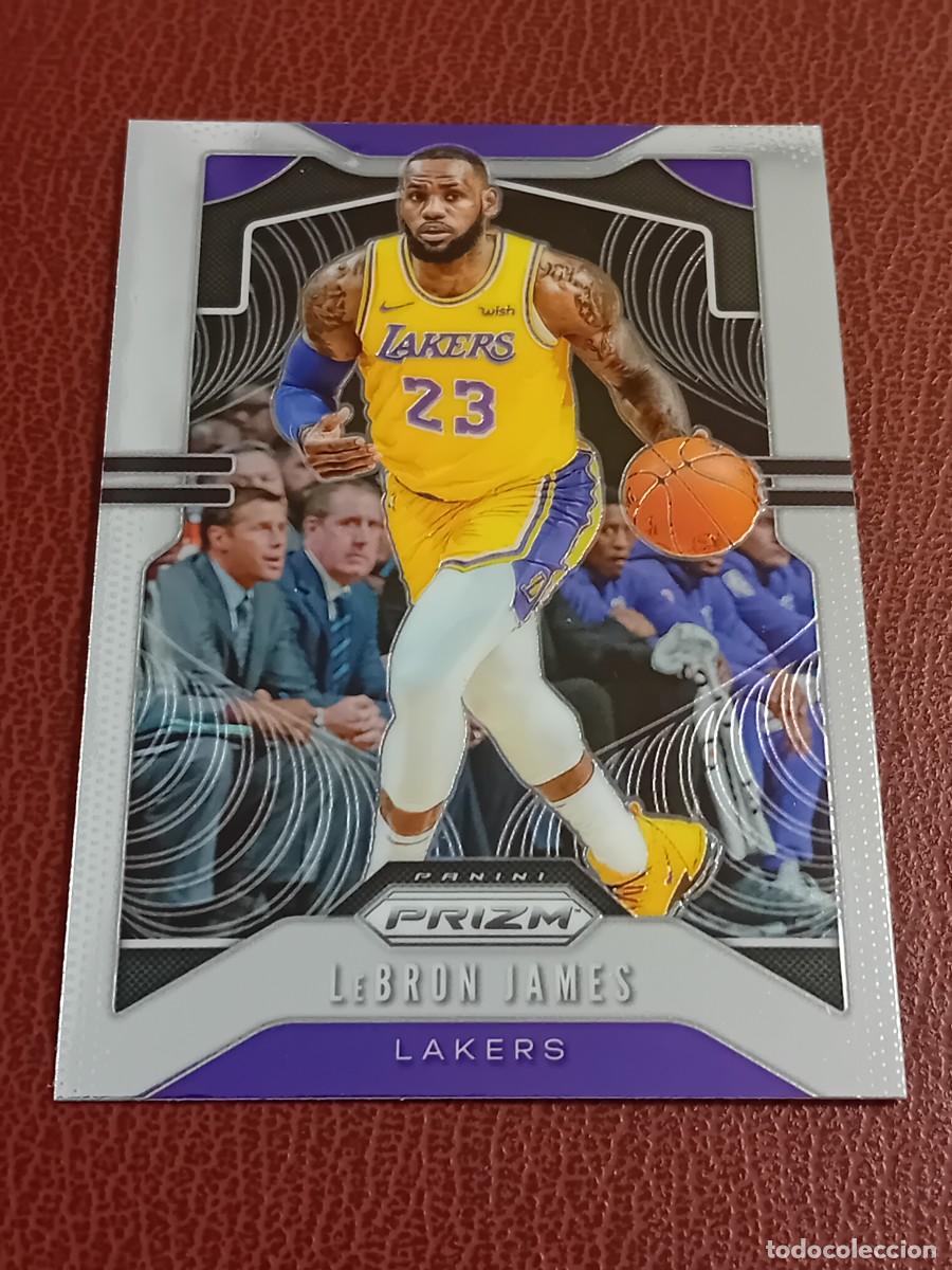 Trading Cards: Card 129 LeBron James Prizm 2019-2020