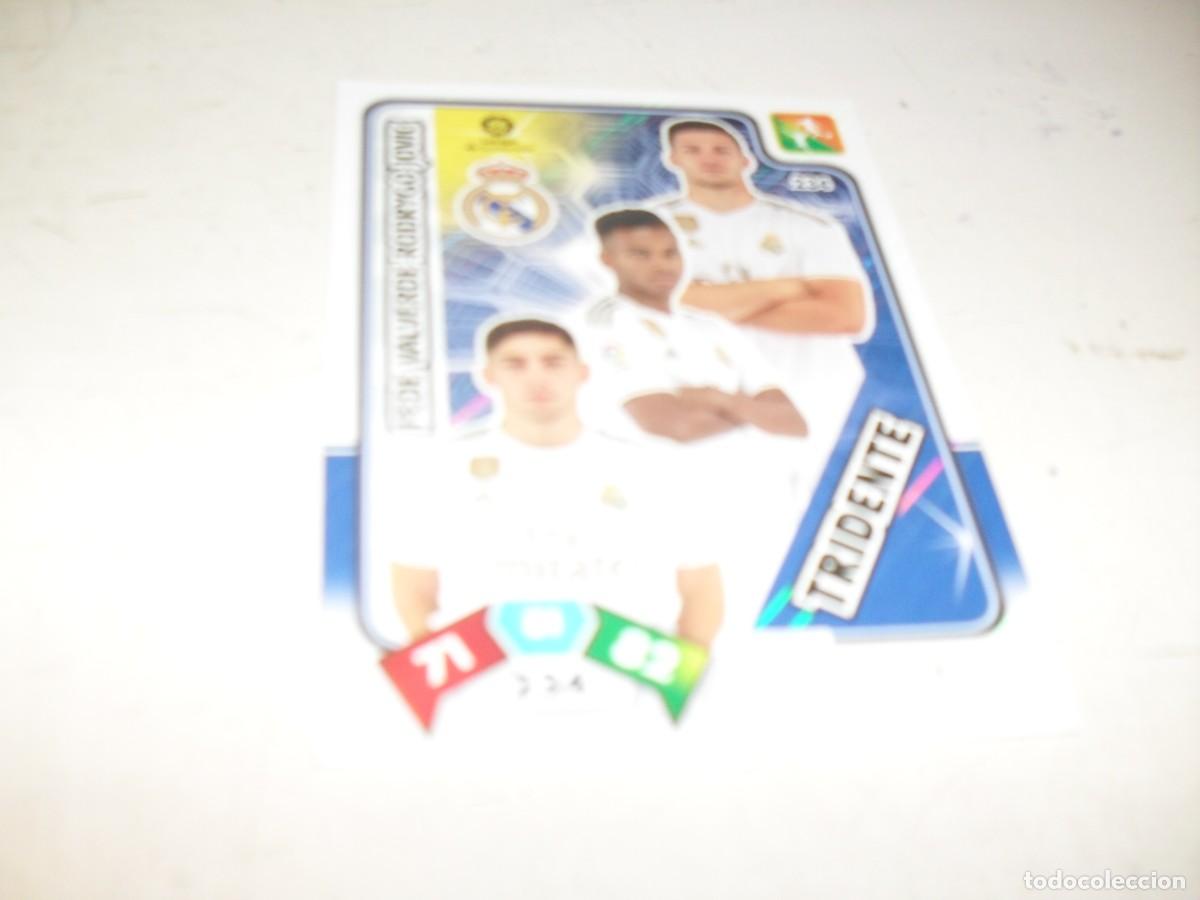 Trading Cards: TRADING CARS GAME,ADRENALYN 2019-2020,234,FEDE-VALVERDE-RODRYGO-JOVIC.TRIDENTE,PANINI