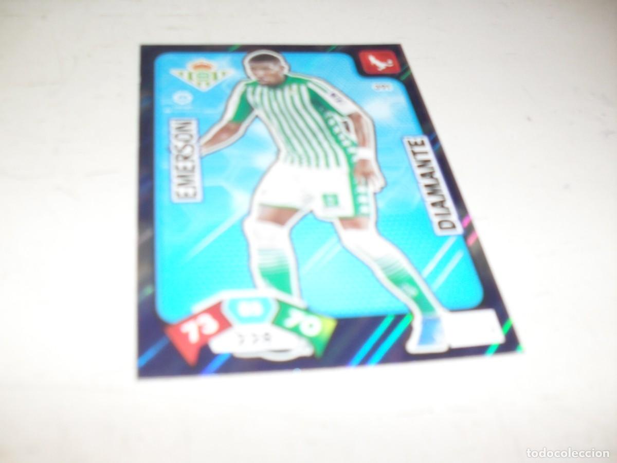 Trading Cards: TRADING CARS GAME,ADRENALYN 2019-2020,N&ordm; 228,EMERSON,DIAMANTE,PANINI