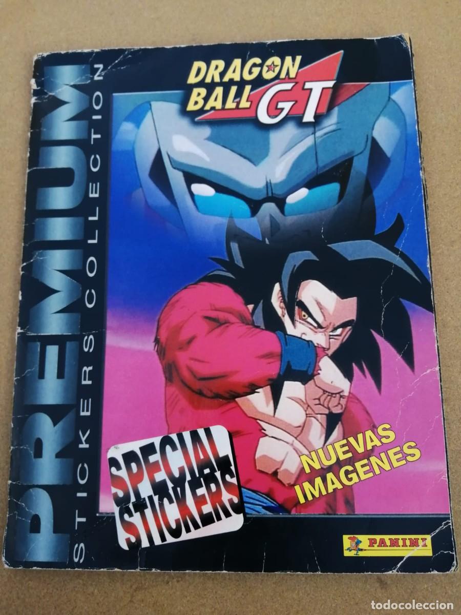 Trading Cards: ALBUM DRAGON BALL G.T. PREMIUM (NO ESTA COMPLETO)