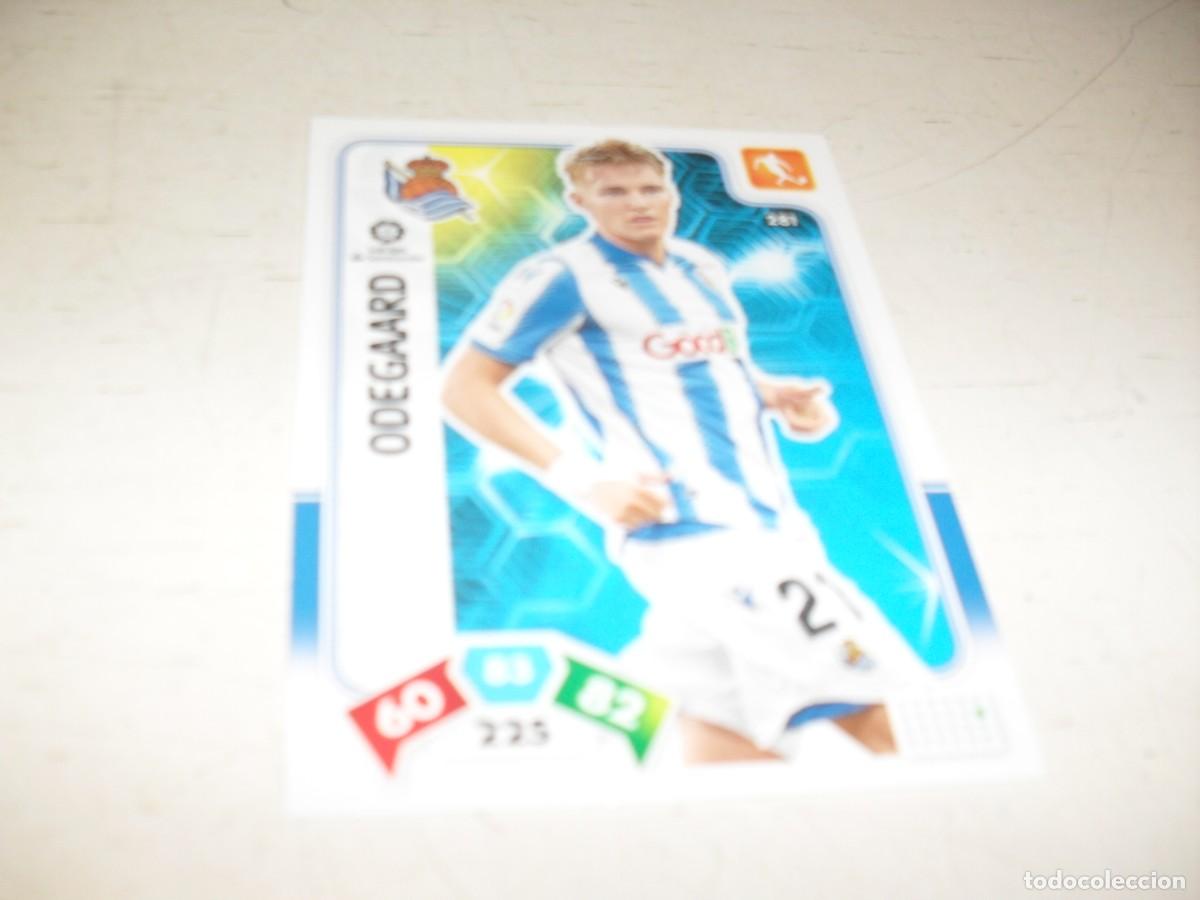 Trading Cards: TRADING CARS GAME,ADRENALYN 2019-2020,N&ordm; 225,ODEGAARD,PANINI
