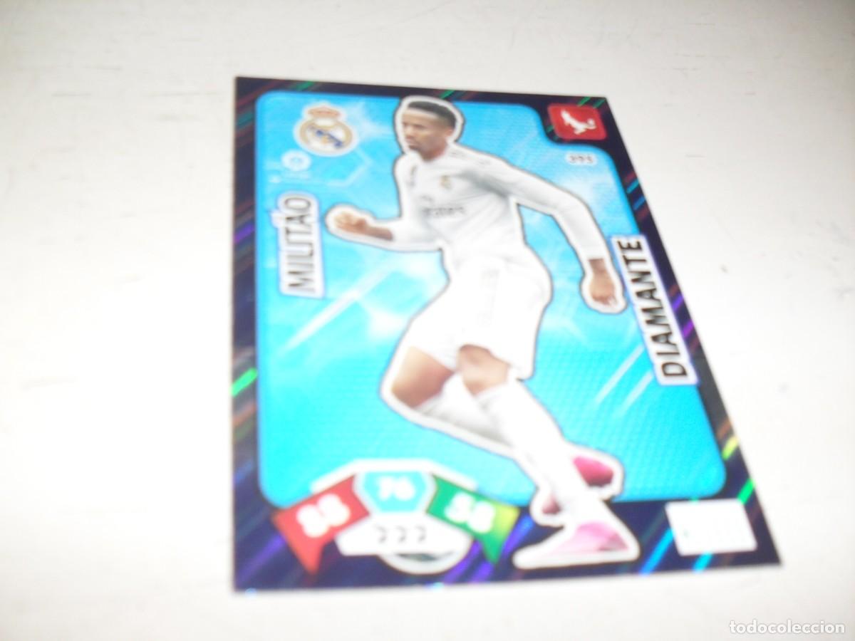 Trading Cards: TRADING CARS GAME,ADRENALYN 2019-2020,N&ordm; 222,MILITAO,DIAMANTE,PANINI