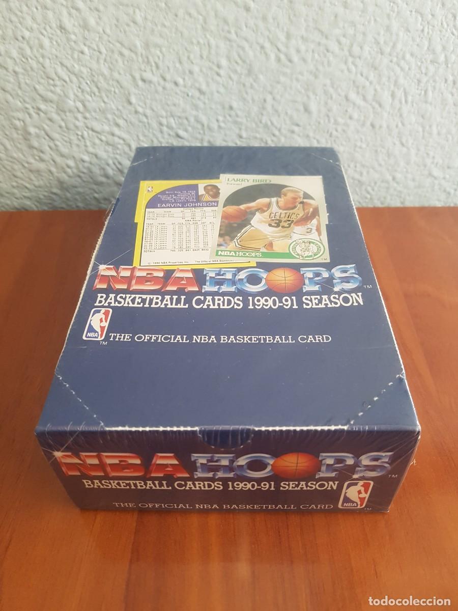 Trading Cards: CAJA SIN ABRIR BASKETBALL NBA HOOPS 1990-1991 SEASON (MICHAEL JORDAN, LARRY BIRD, MAGIC JOHNSON...)
