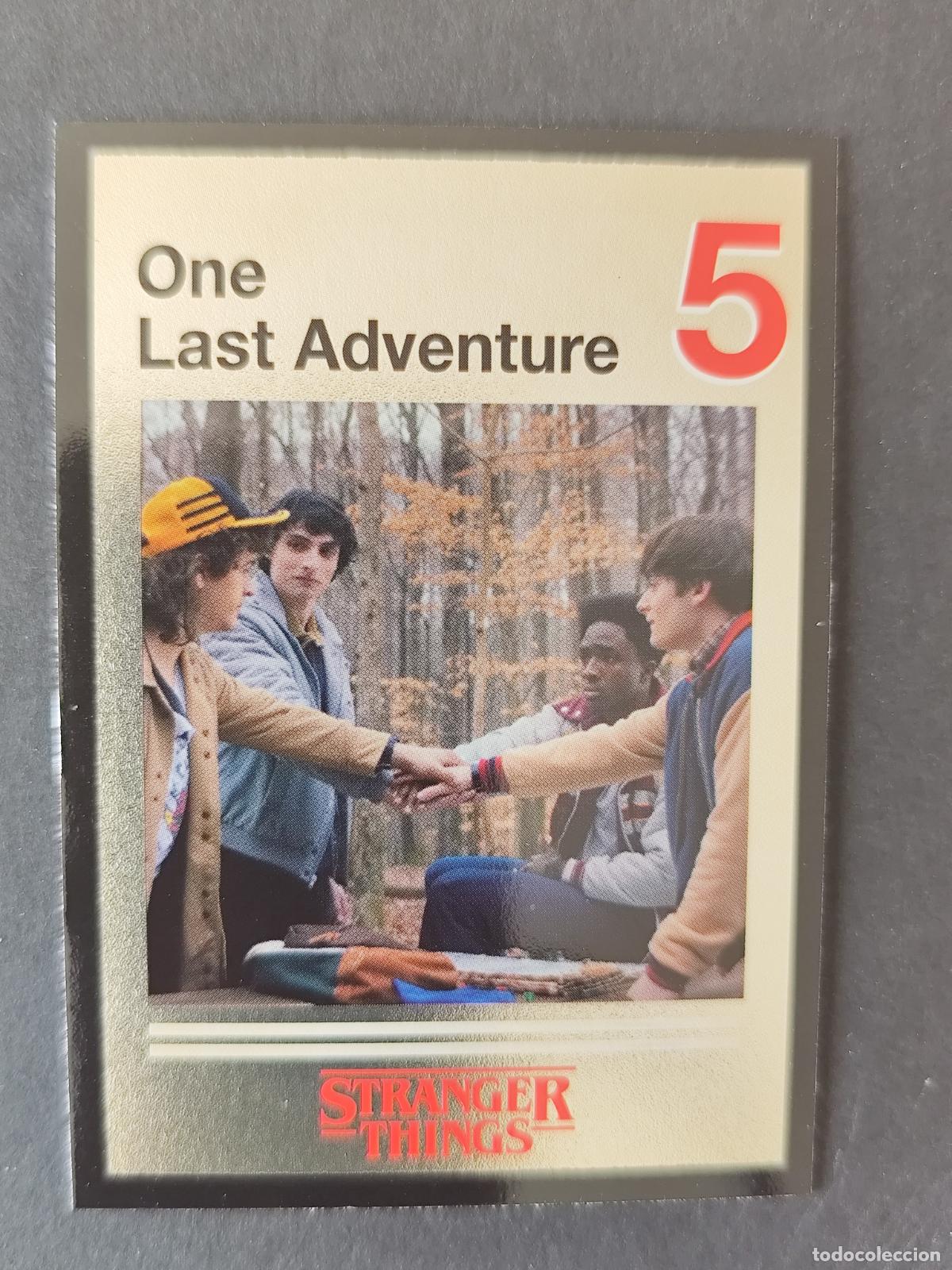 Trading Cards: CARD 108 UNA &Uacute;LTIMA AVENTURA STRANGER THINGS THIS IS OUR STORY 2026 PANINI