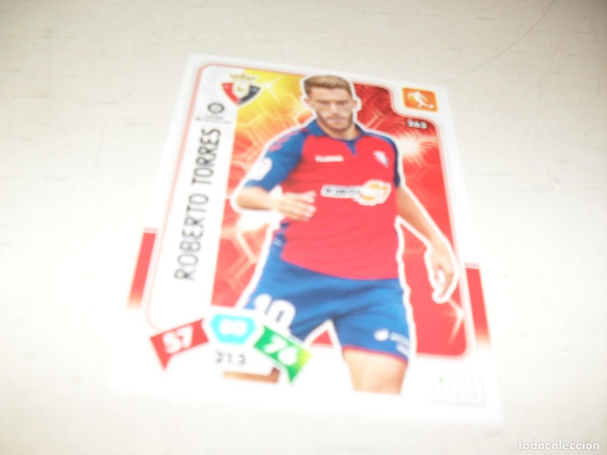 Trading Cards: TRADING CARS GAME,ADRENALYN 2019-2020,N&ordm; 213,ROBERTO TORRES,PANINI