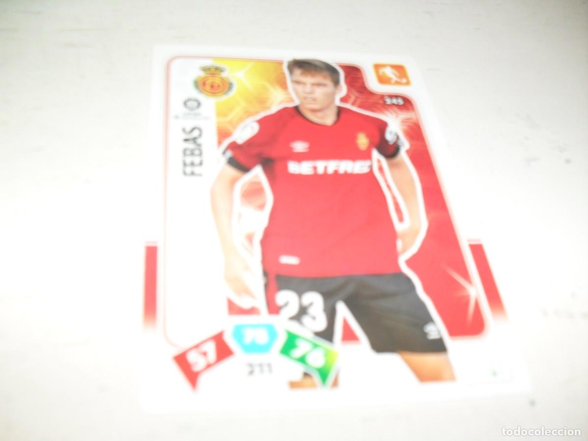 Trading Cards: TRADING CARS GAME,ADRENALYN 2019-2020,N&ordm; 211,FEBAS,PANINI