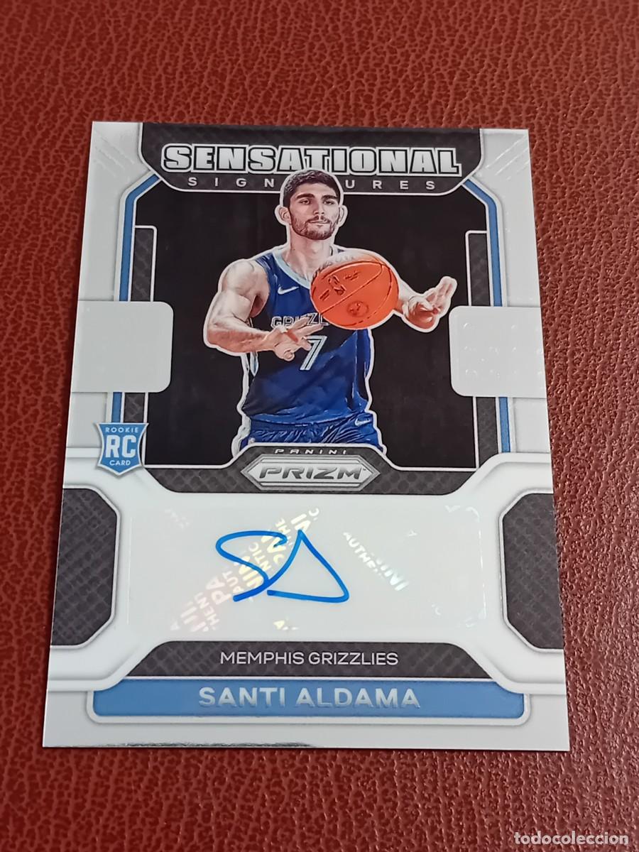 Trading Cards: Rookie Card Auto Santi Aldama Prizm 2021-2022