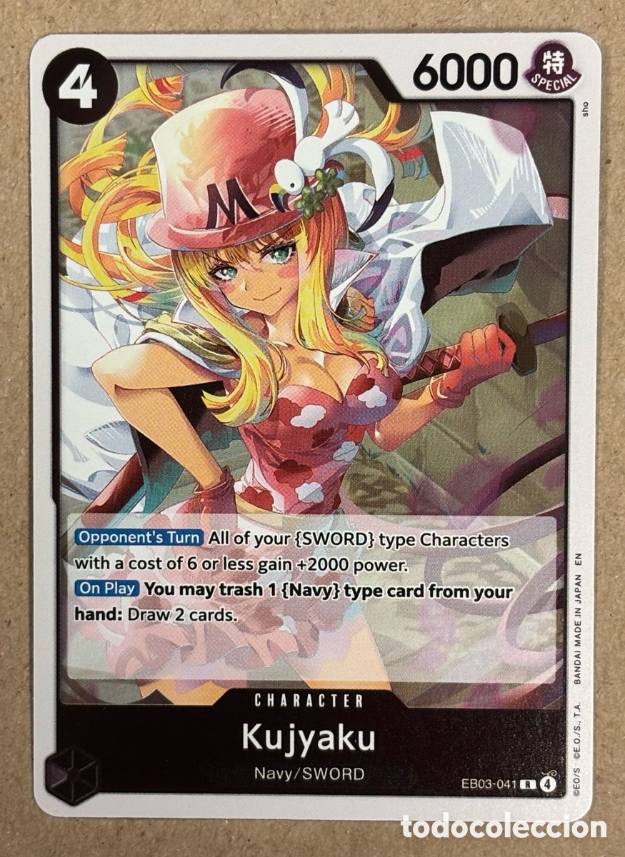 Trading Cards: KIJYAKU. CARTA HOLO ONE PIECE EB03 EXTRA BOOSTER: ONE PIECE HEROINES EDITION 2026. RARE.