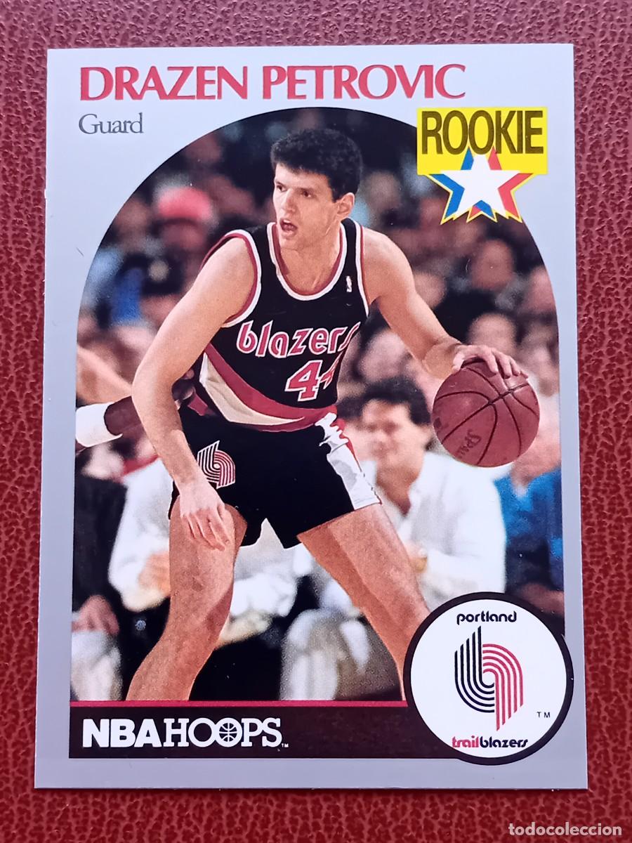 Trading Cards: Rookie Card 248 Drazen Petrovic NBA Hoops 1990-91