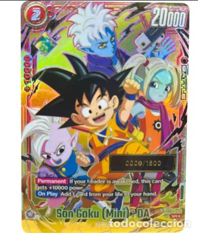 Trading Cards: Tarjeta carta cromo Dragon Ball Son Goku Mini