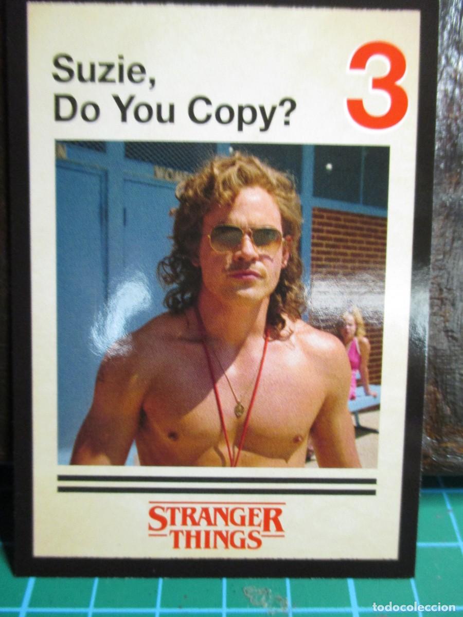 Trading Cards: 201- Colecci&oacute;n PANINI - Stranger things, this is our story, n&ordm; 57 &ndash; Netflix