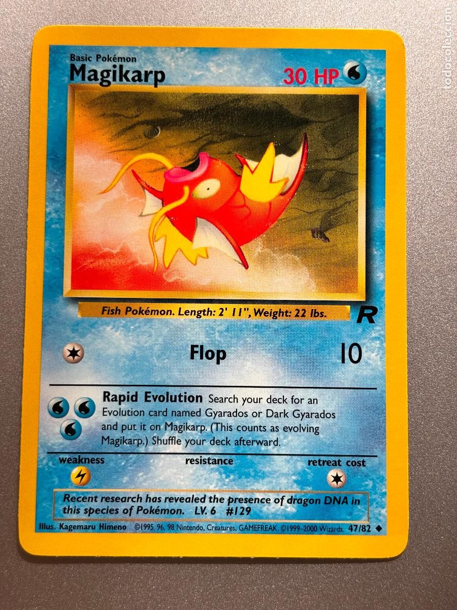 Trading Cards: POKEMON TCG - MAGIKARP ( TEAM ROCKET # 47 )