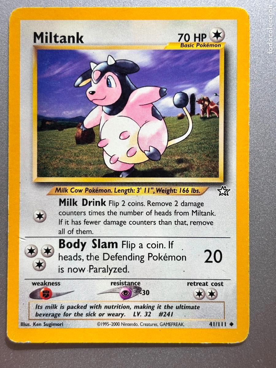 Trading Cards: POKEMON TCG - MILTANK ( NEO GENESIS # 41 )