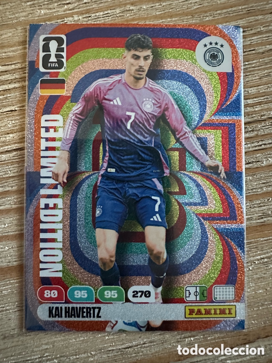Trading Cards: KAI HAVERTZ ALEMANIA LIMITED EDITION ADRENALYN XL PANINI MUNDIAL WORLD CUP 2026 USA CAN MEX
