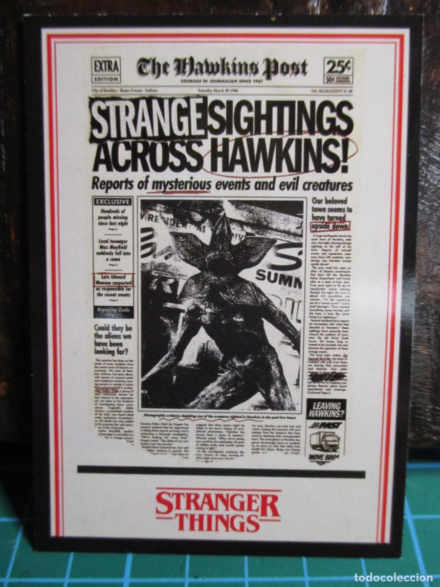 Trading Cards: 254- Colecci&oacute;n PANINI - Stranger things, this is our story, n&ordm; 188 &ndash; Netflix