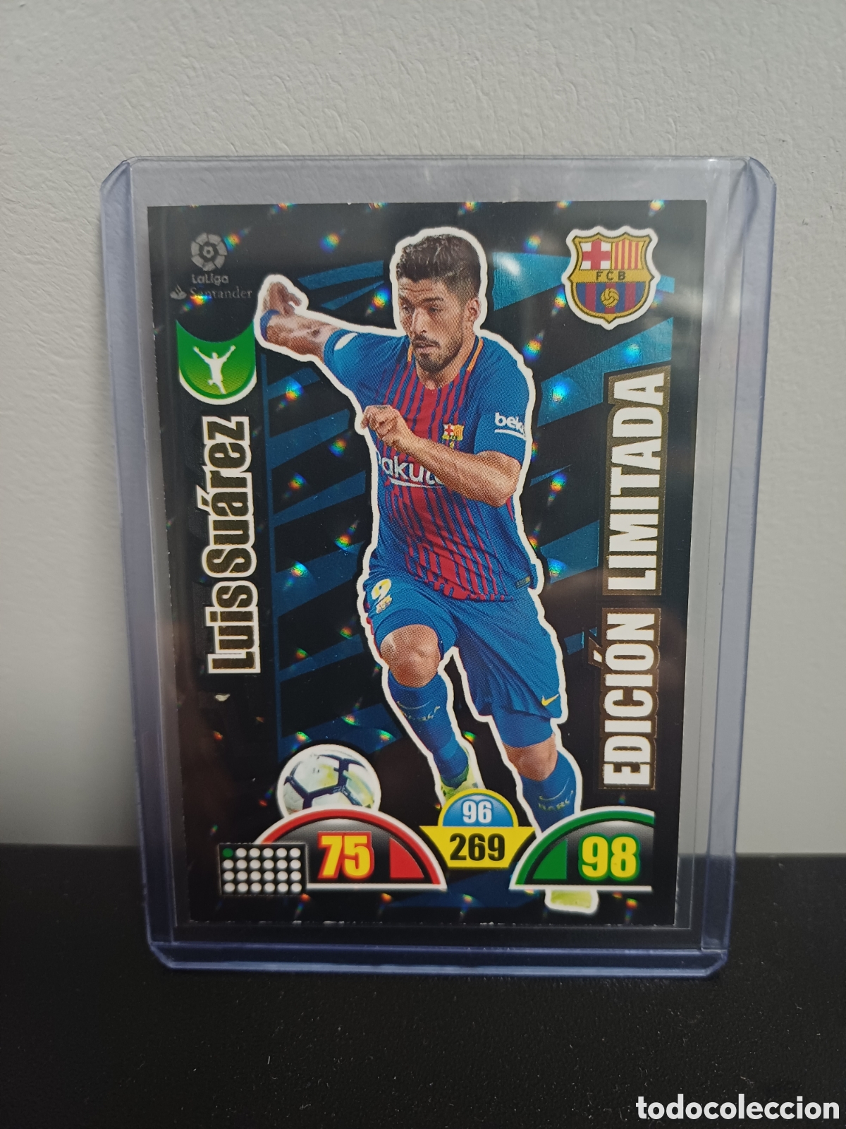 Trading Cards: LUIS SUAREZ EDICION LIMITADA PANINI ADRENALYN XL 2017-18