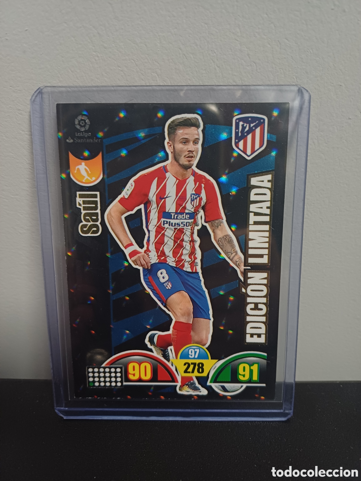 Trading Cards: SAUL ATLETICO DE MADRID EDICION LIMITADA PANINI ADRENALYN XL 2017-18