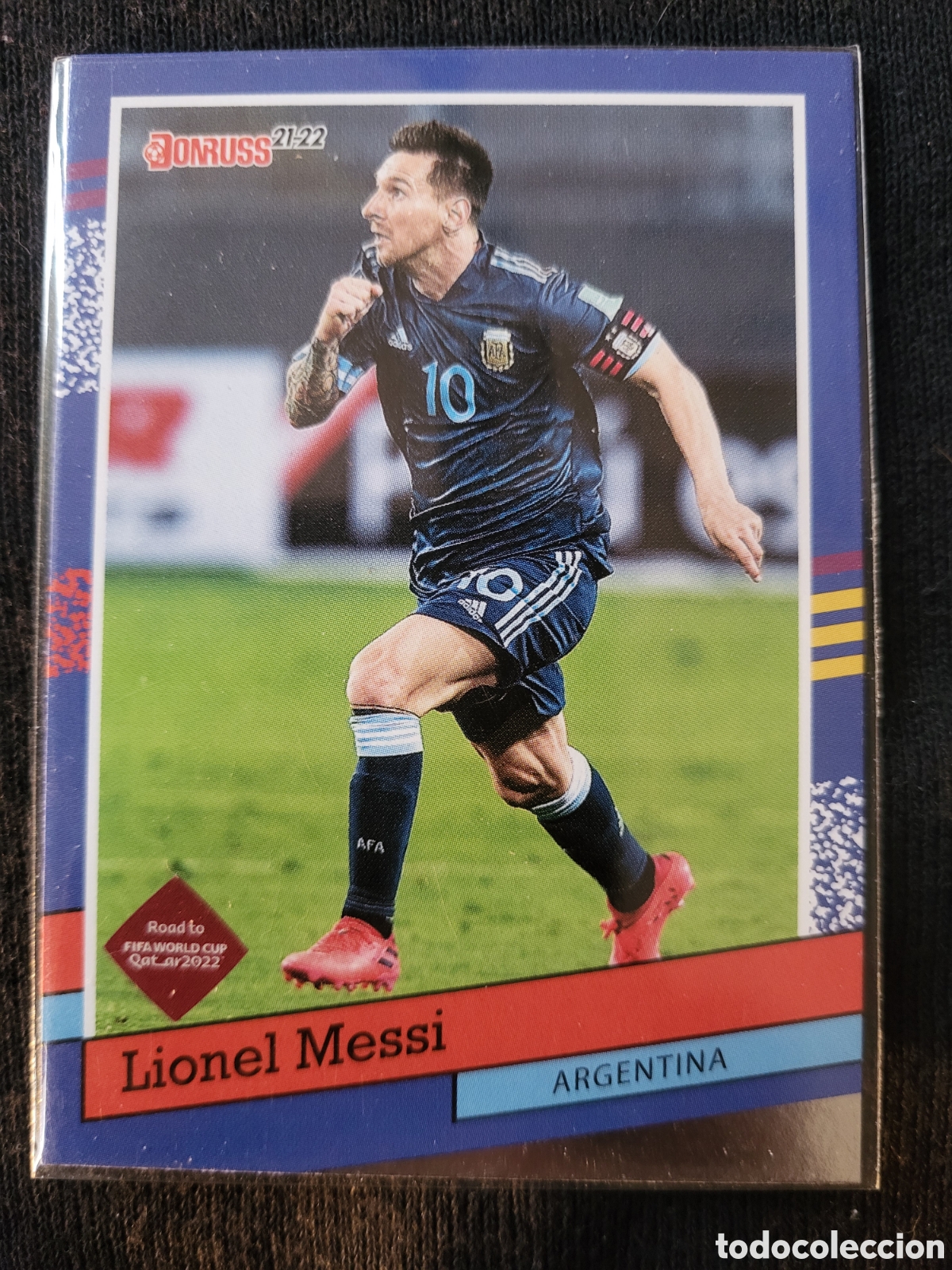Trading Cards: 10 Lionel Messi / Donruss 2021 Road to Qatar