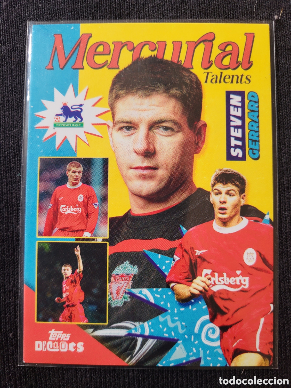 Trading Cards: MT Steven Gerrard Mercurial Talents / Topps Decades: Premier League - 90's Edition 2025