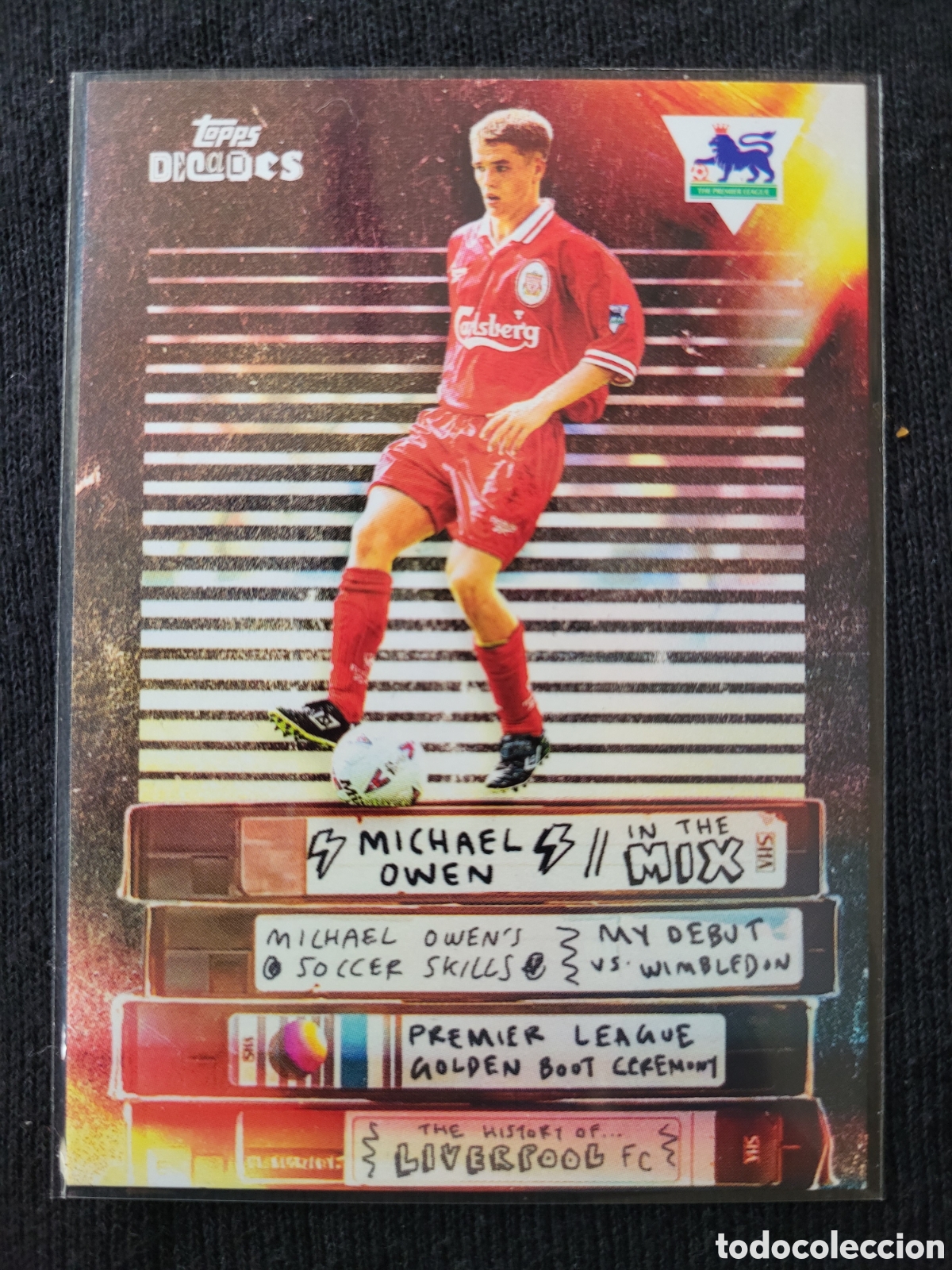 Trading Cards: ITM Michael Owen In The Mix / Topps Decades: Premier League - 90's Edition 2025