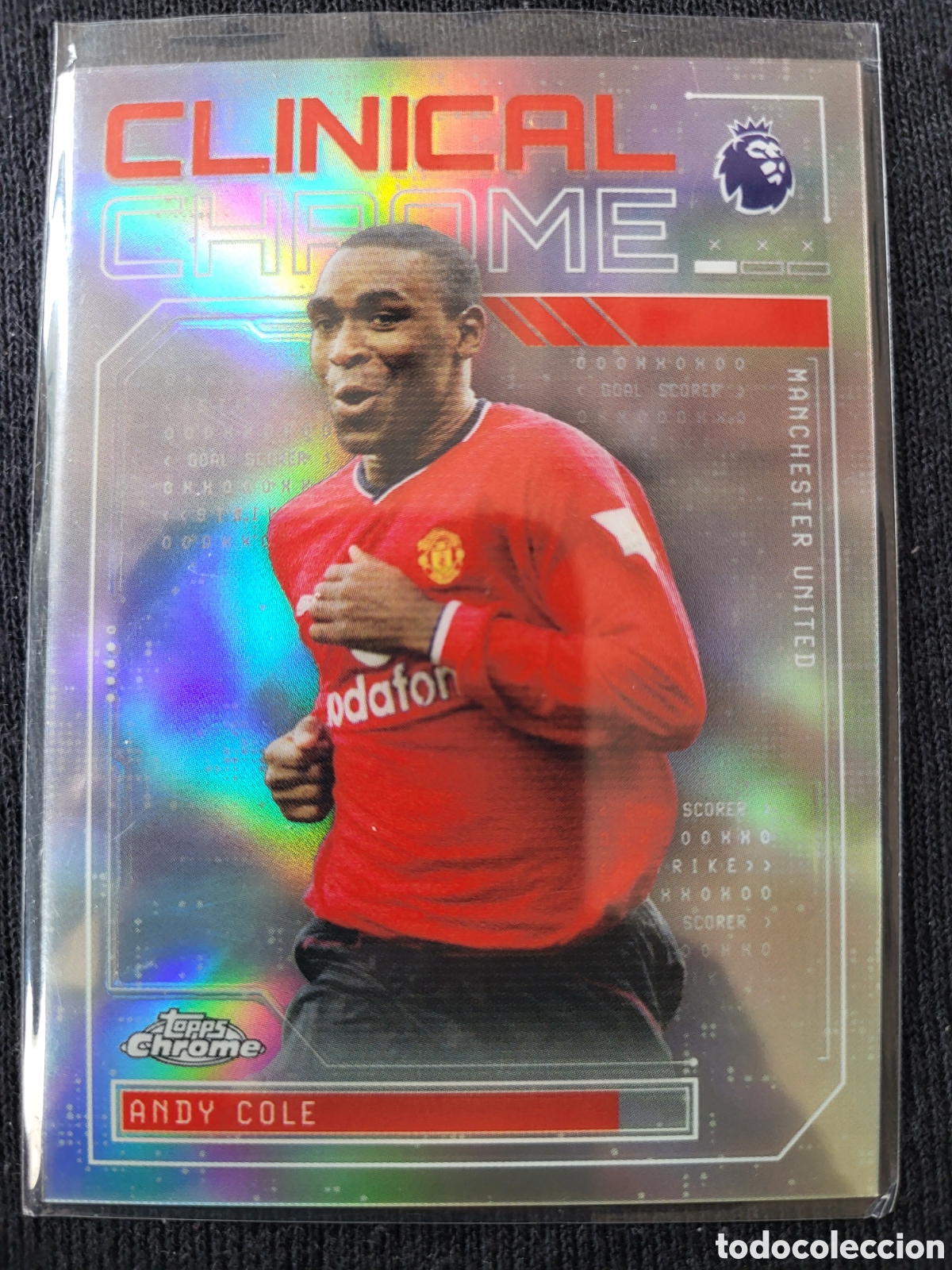 Trading Cards: CC-3 Andy Cole Clinical Chrome / Topps Chrome Premier League 2025