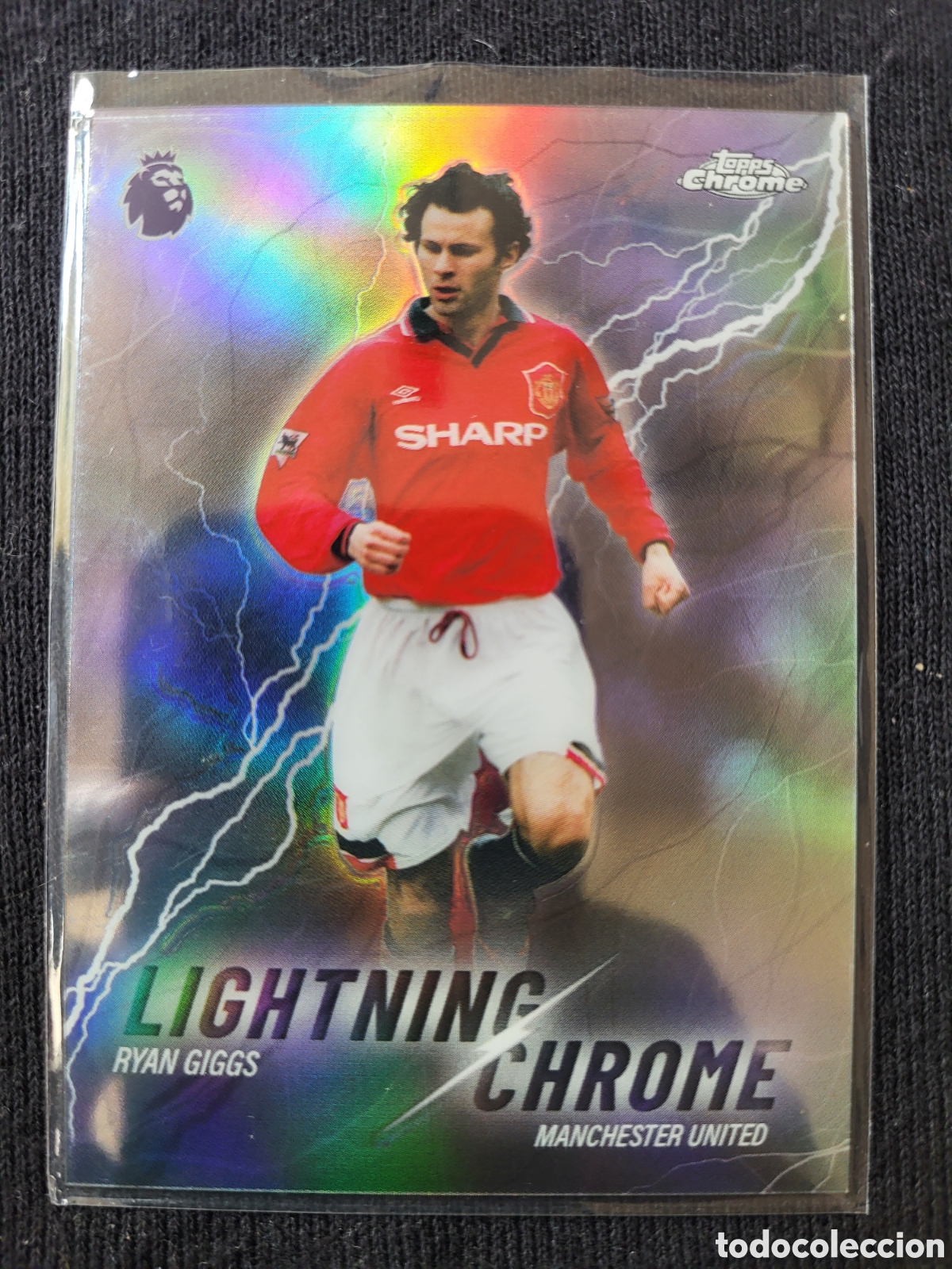 Trading Cards: LC-10 Ryan Giggs Lightning Chrome / Topps Chrome Premier League 2025