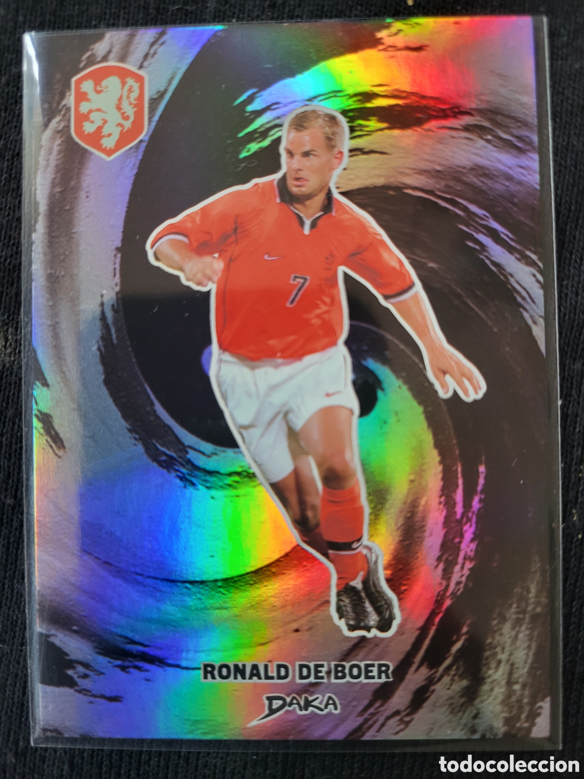 Trading Cards: TC-16 Ronald De Boer [Purple Refractor] #/175 / DAKA Netherlands National Team - Top Audience 2025