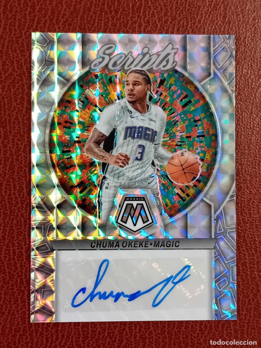 Trading Cards: Auto Card Chuma Okeke Mosaic 2022-2023