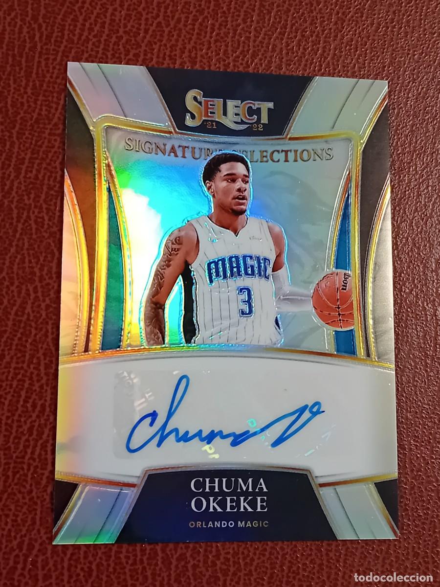 Trading Cards: Auto Card Chuma Okeke Select 2021-2022