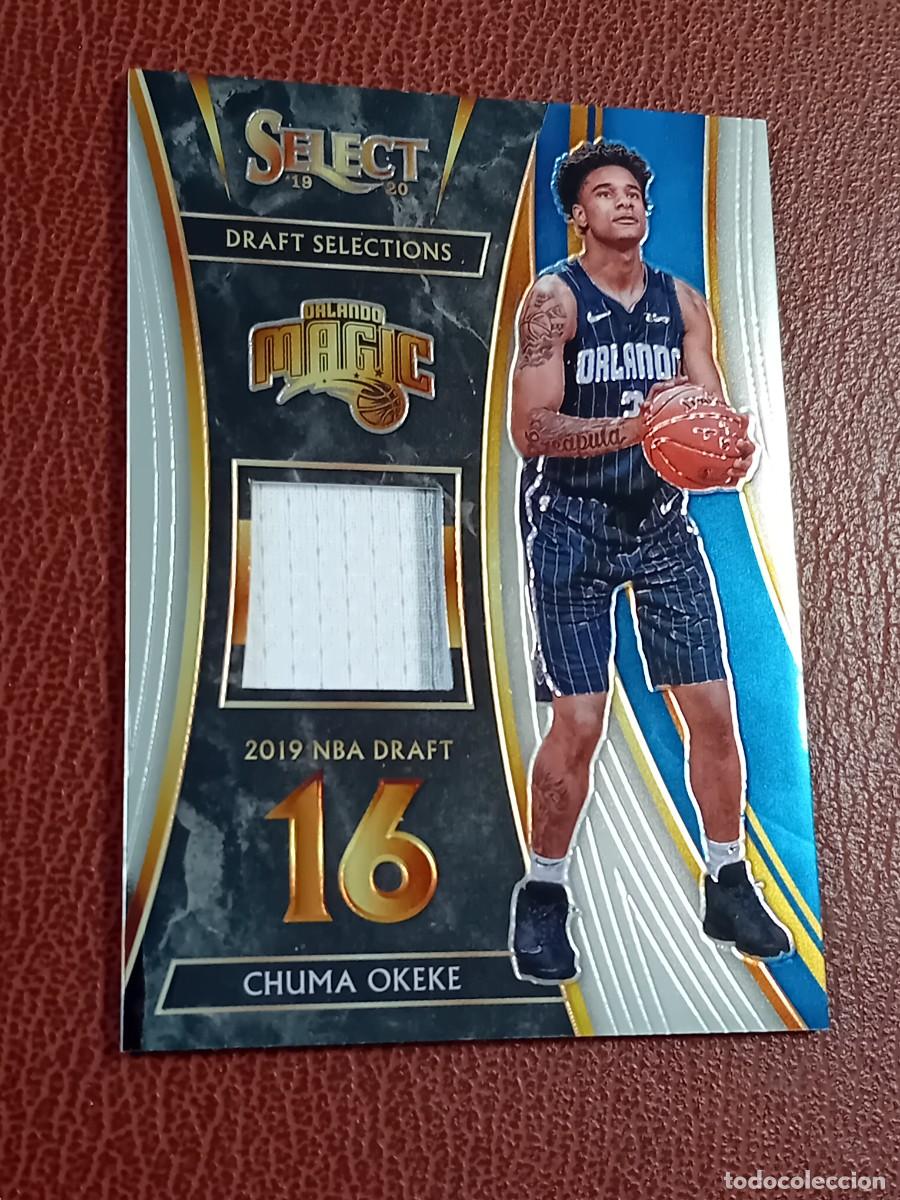Trading Cards: Rookie Memorabilia Card Chuma Okeke Select 2019-20 Player Worn