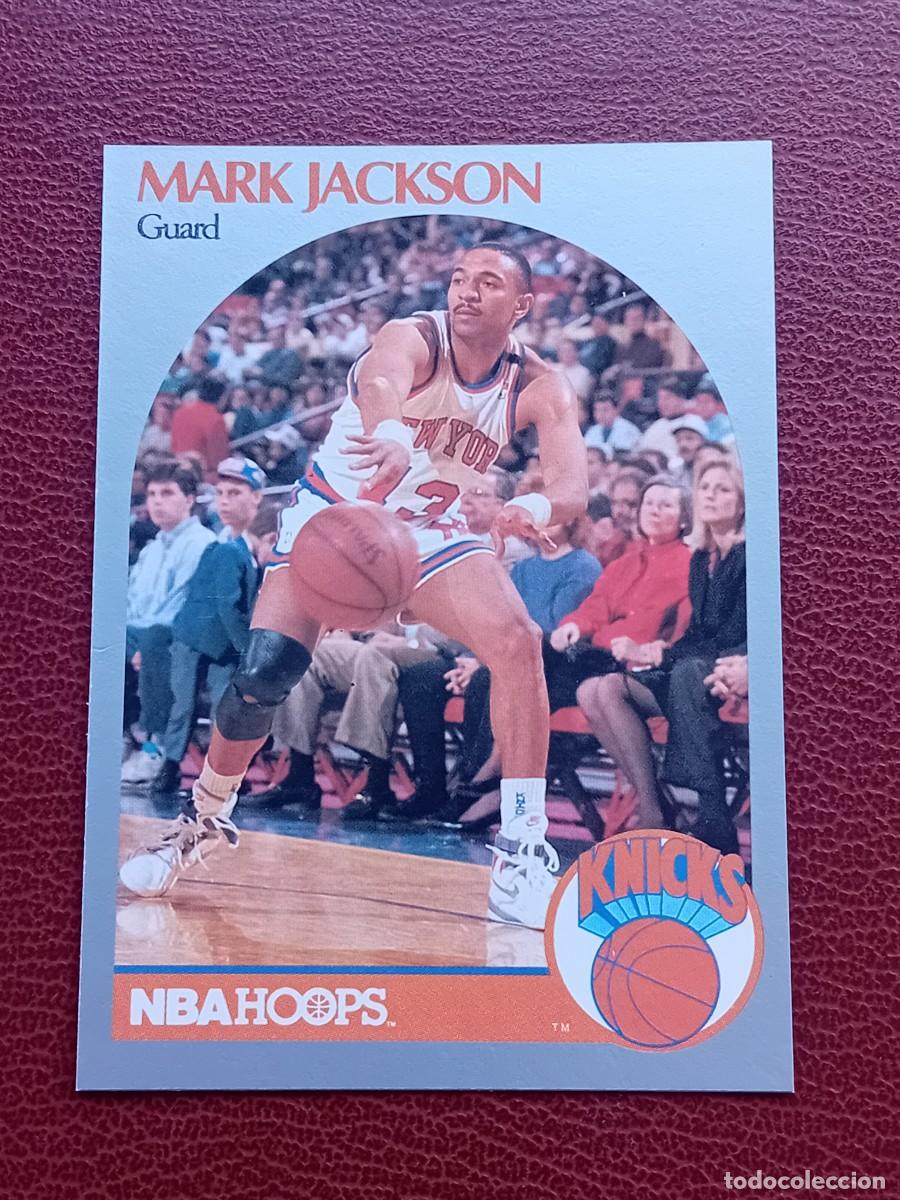 Trading Cards: Card 205 Mark Jackson NBA Hoops 1990-91. Hermanos Menendez en el p&uacute;blico.