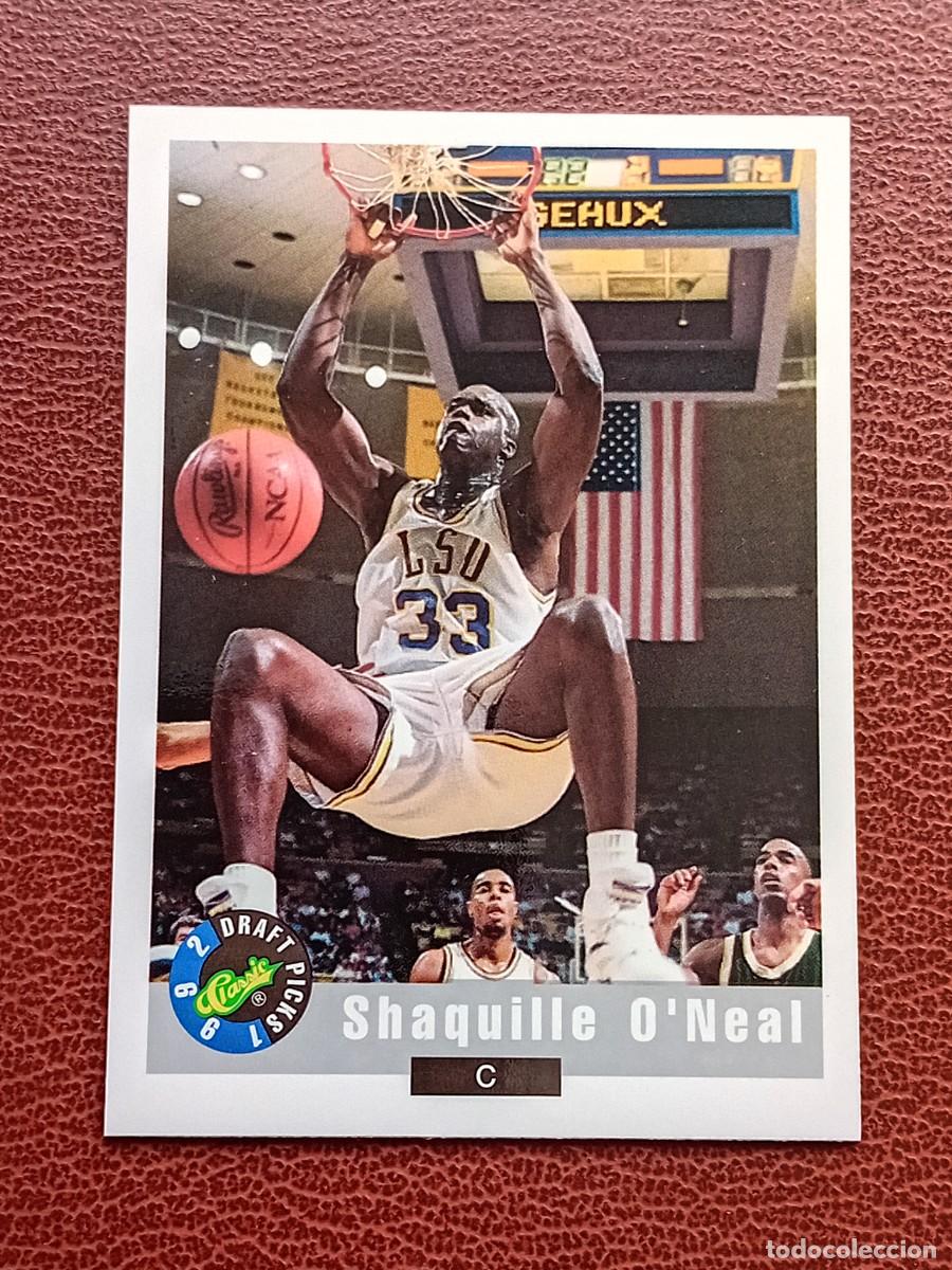 Trading Cards: Card 1 Shaquille O'Neal Classic Draft Picks 1992 Louisiana State University