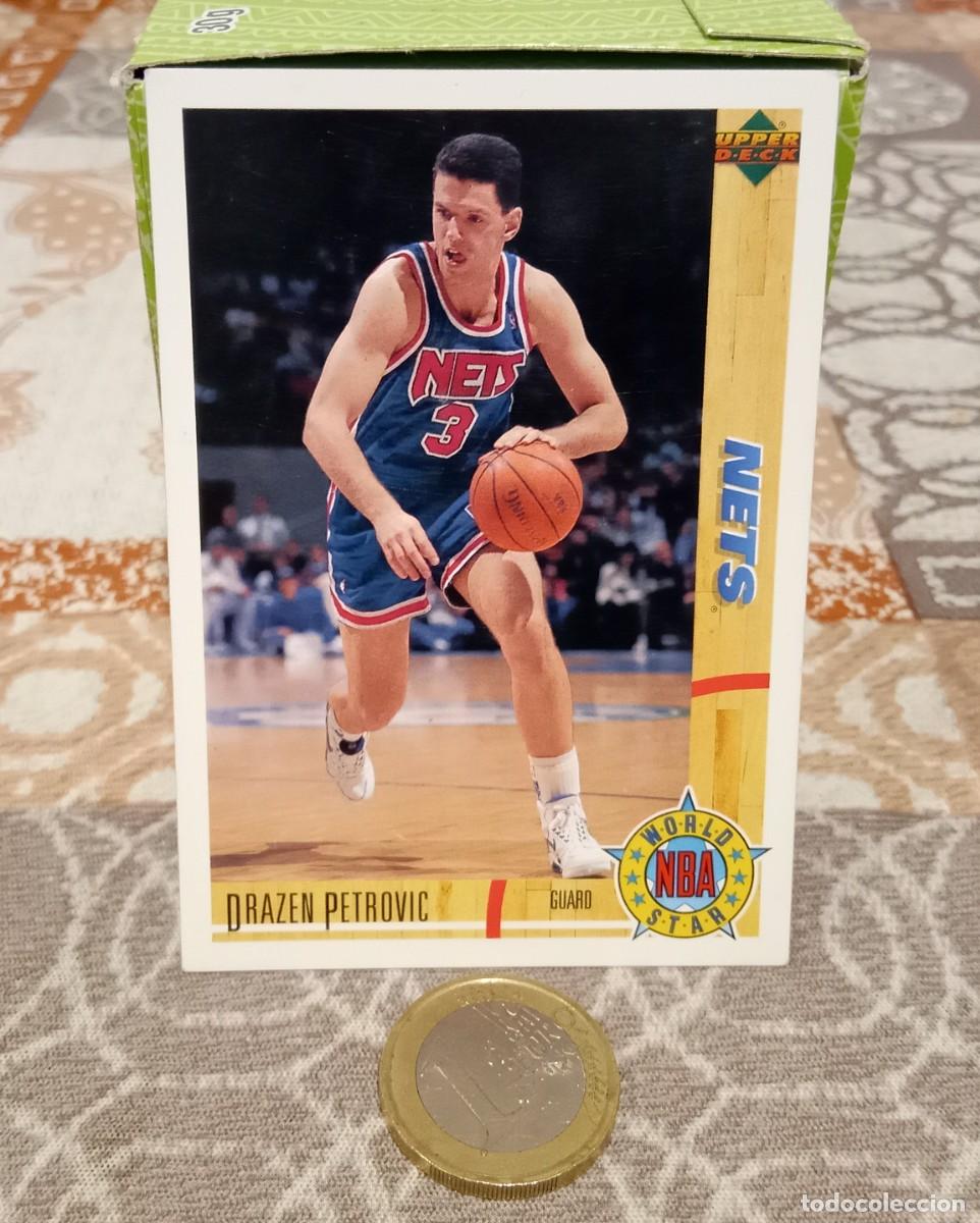 Trading Cards: CROMO TARJETA TRADING CARD UPPER DECK NBA DRAZEN PETROVIC 1992 WORLD STAR #188 NETS ESPA&Ntilde;A