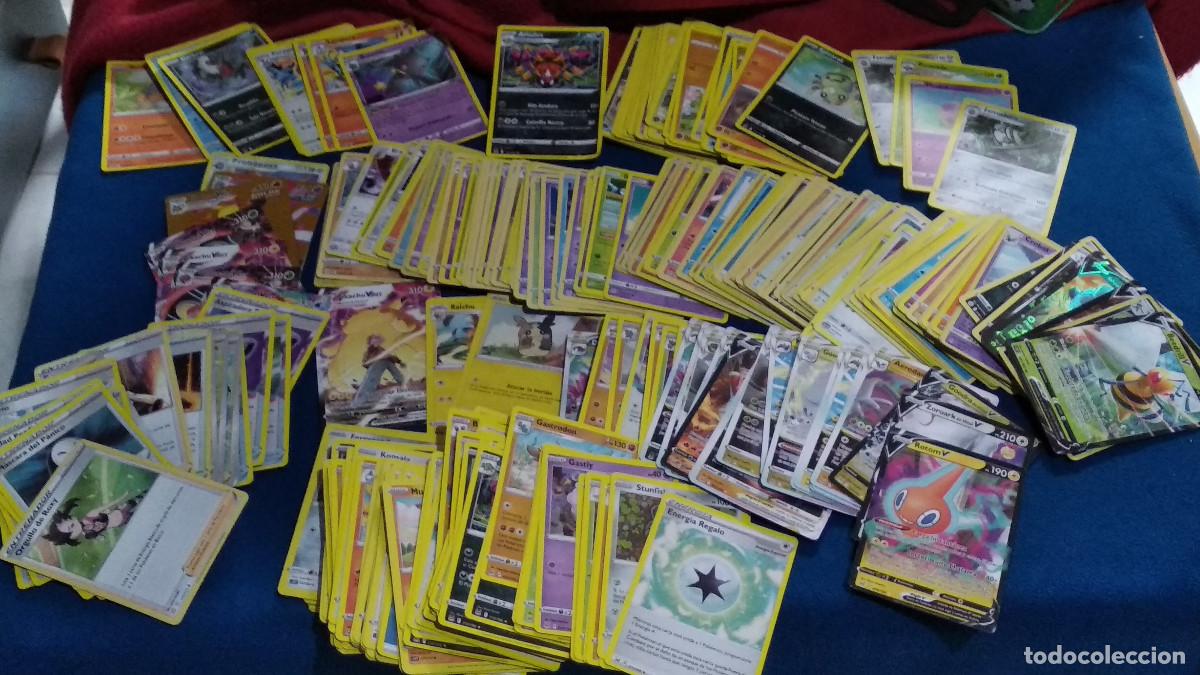 Trading Cards: 300 APROSIMADAMENTE CARTAS POKEMON ,CROMOS POKEMON ESPECIALES BRILLANTES Y NORMALES VER FOTOS