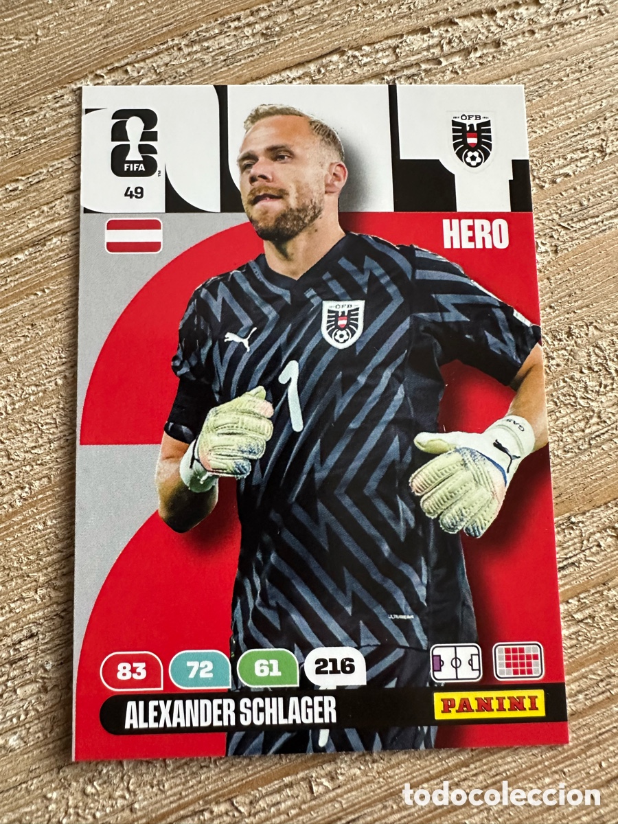 Cartas Colecion&aacute;veis: ALEXANDER SCHLAGER AUSTRIA 49 ADRENALYN XL PANINI MUNDIAL WORLD CUP 2026 USA CAN MEX