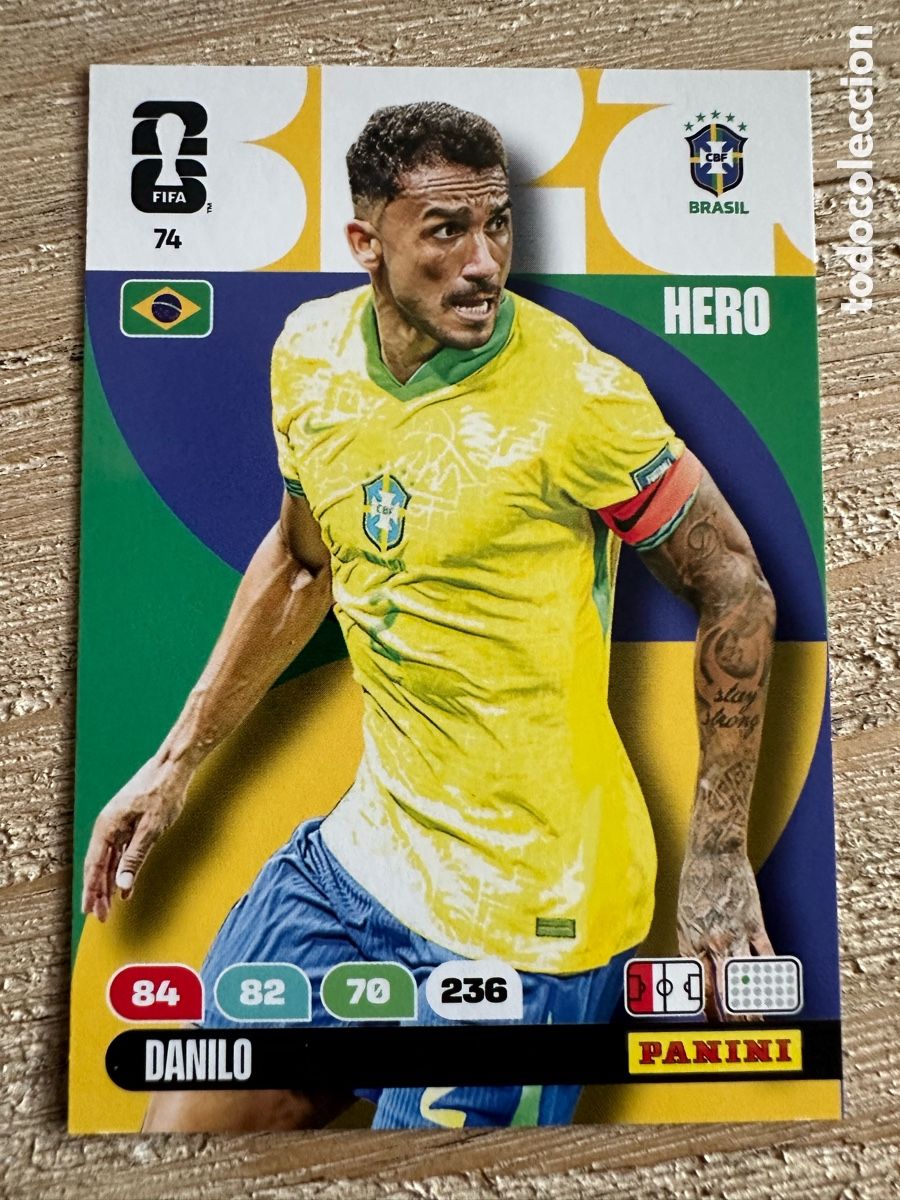 Trading Cards: DANILO BRASIL 74 ADRENALYN XL PANINI MUNDIAL WORLD CUP 2026 USA CAN MEX