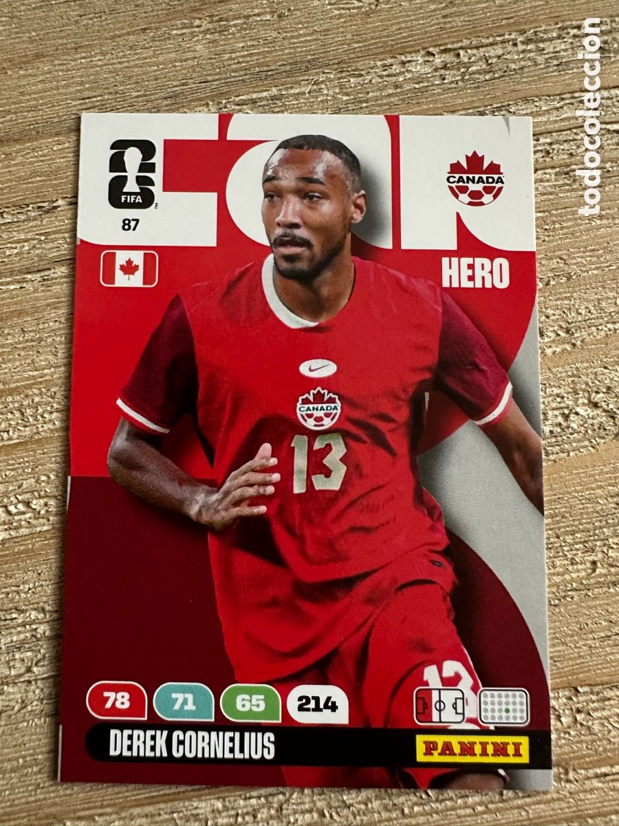 Trading Cards: DEREK CORNELIUS CANADA 87 ADRENALYN XL PANINI MUNDIAL WORLD CUP 2026 USA CAN MEX