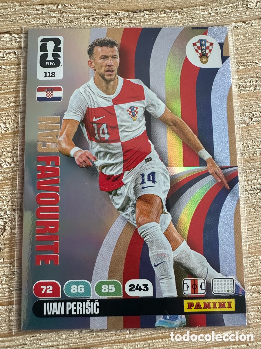Trading Cards: IVAN PERISIC CROACIA FAN FAVOURITE 118 ADRENALYN XL PANINI MUNDIAL WORLD CUP 2026 USA CAN MEX