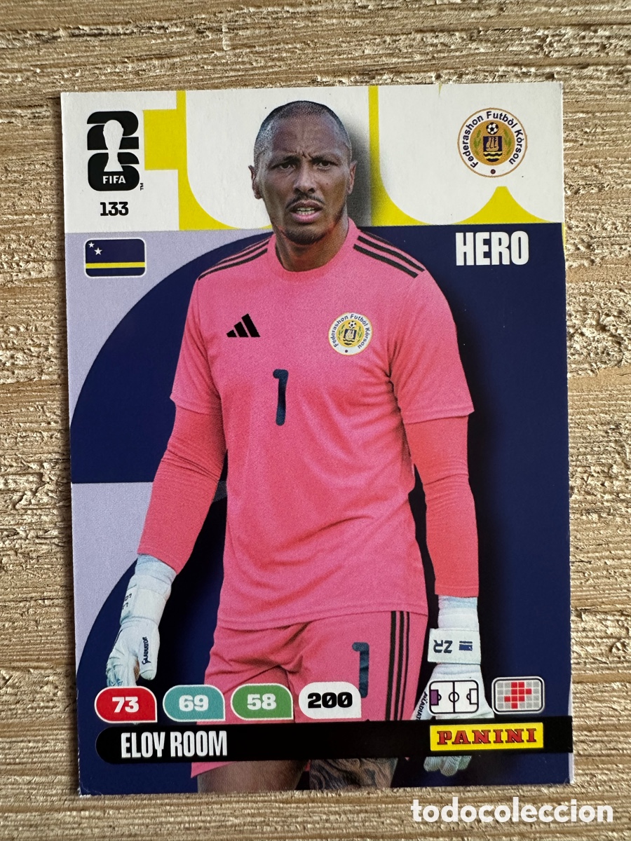 Trading Cards: ELOY ROOM CURA&Ccedil;AO 133 ADRENALYN XL PANINI MUNDIAL WORLD CUP 2026 USA CAN MEX