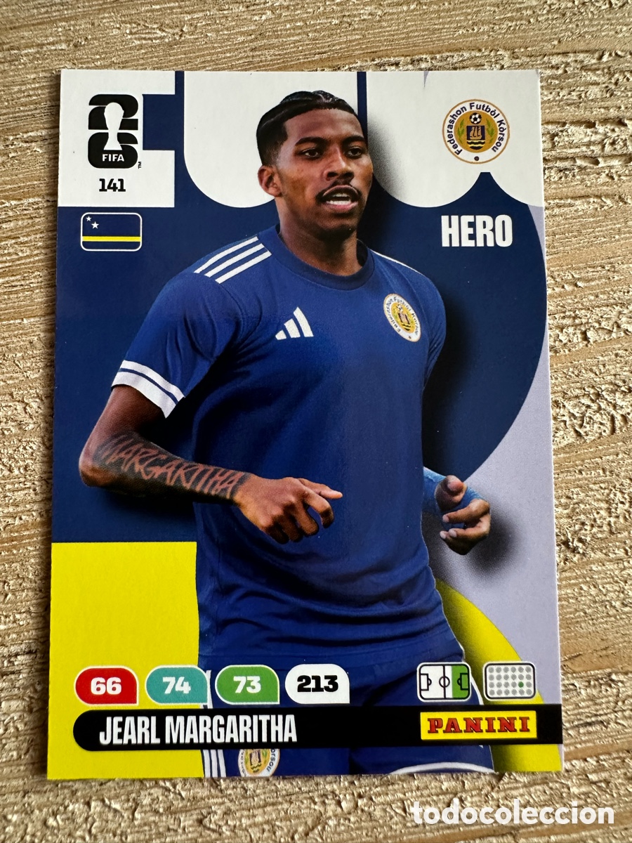 Trading Cards: JEARL MARGARITHA CURA&Ccedil;AO 141 ADRENALYN XL PANINI MUNDIAL WORLD CUP 2026 USA CAN MEX