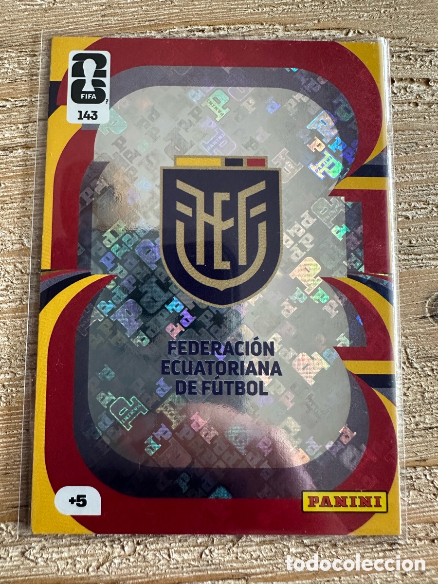 Trading Cards: ESCUDO TEAM CREST ECUADOR 143 ADRENALYN XL PANINI MUNDIAL WORLD CUP 2026 USA CAN MEX
