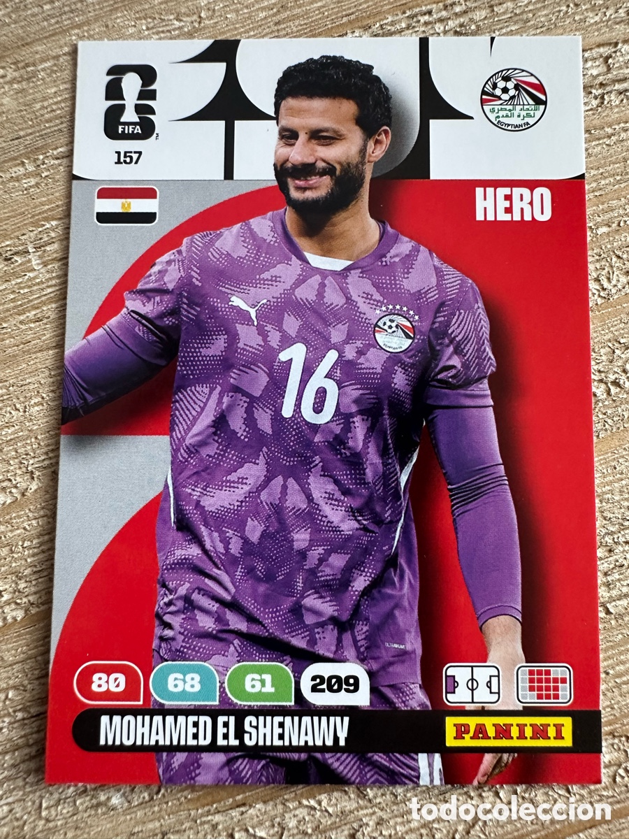 Trading Cards: MOHAMED EL SHENAWY EGIPTO 157 ADRENALYN XL PANINI MUNDIAL WORLD CUP 2026 USA CAN MEX