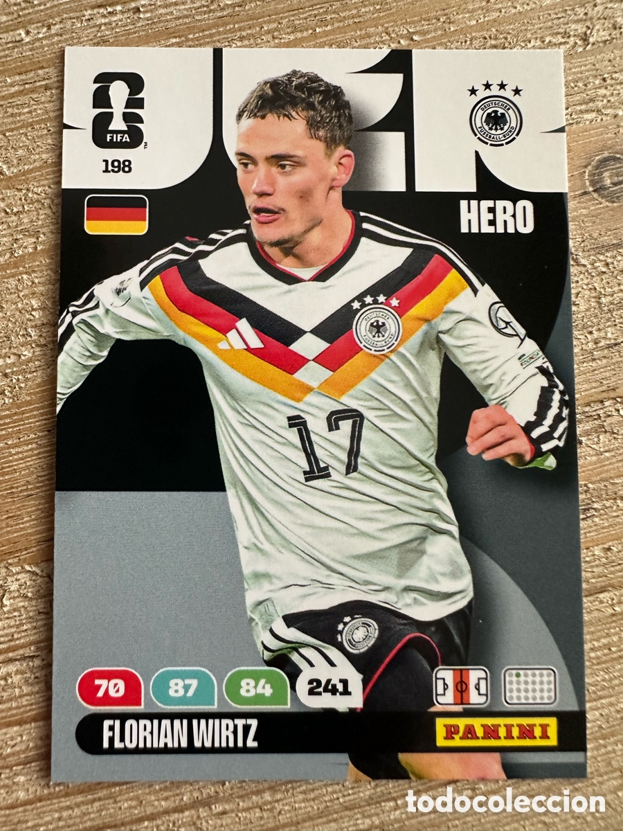 Trading Cards: FLORIAN WIRTZ ALEMANIA 198 ADRENALYN XL PANINI MUNDIAL WORLD CUP 2026 USA CAN MEX